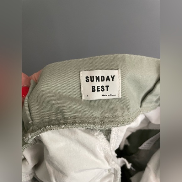 Aritzia Sunday Best Gravity Cargo Pants Size 0 - Picture 3 of 5